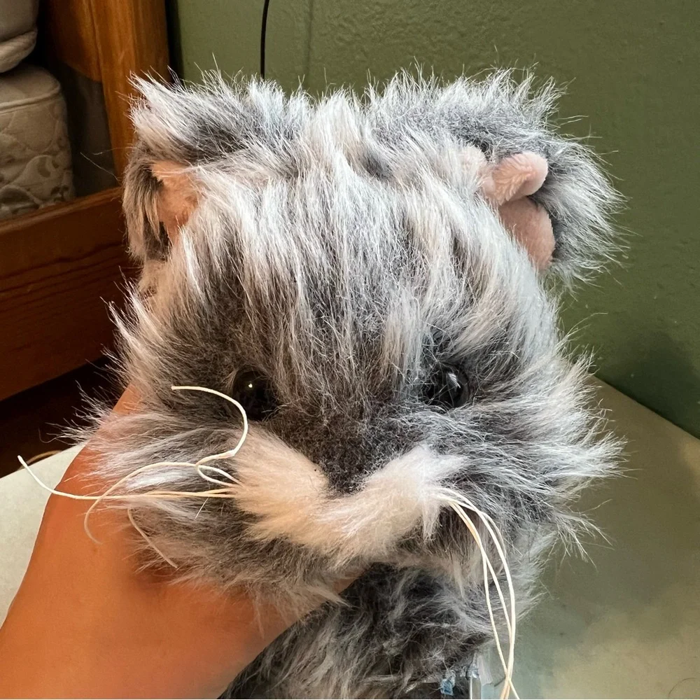 NEW Webkinz Angora Bunny Grey Stuffed Animal - Picture 6 of 6